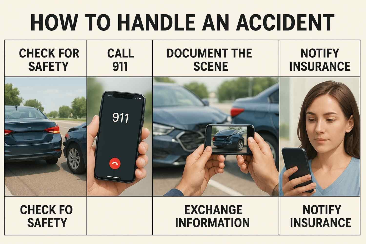 5 Things to Do Immediately After a Car Accident in Beaumont, TX