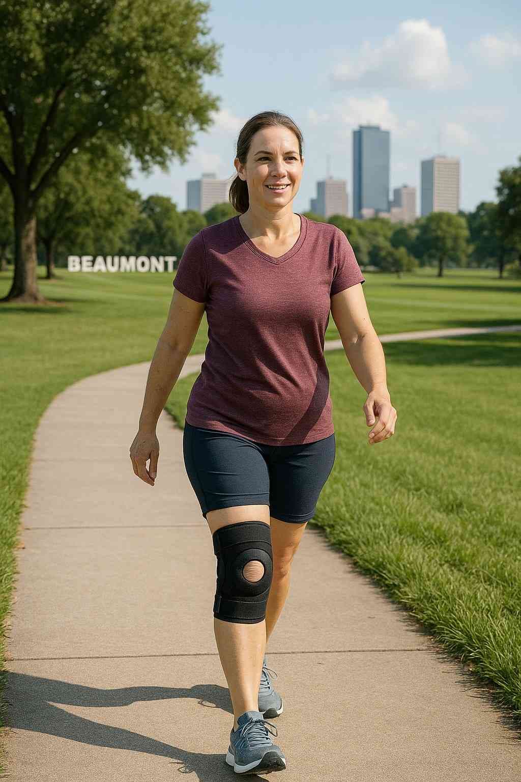Dealing with Knee Pain After a Car Accident in Beaumont