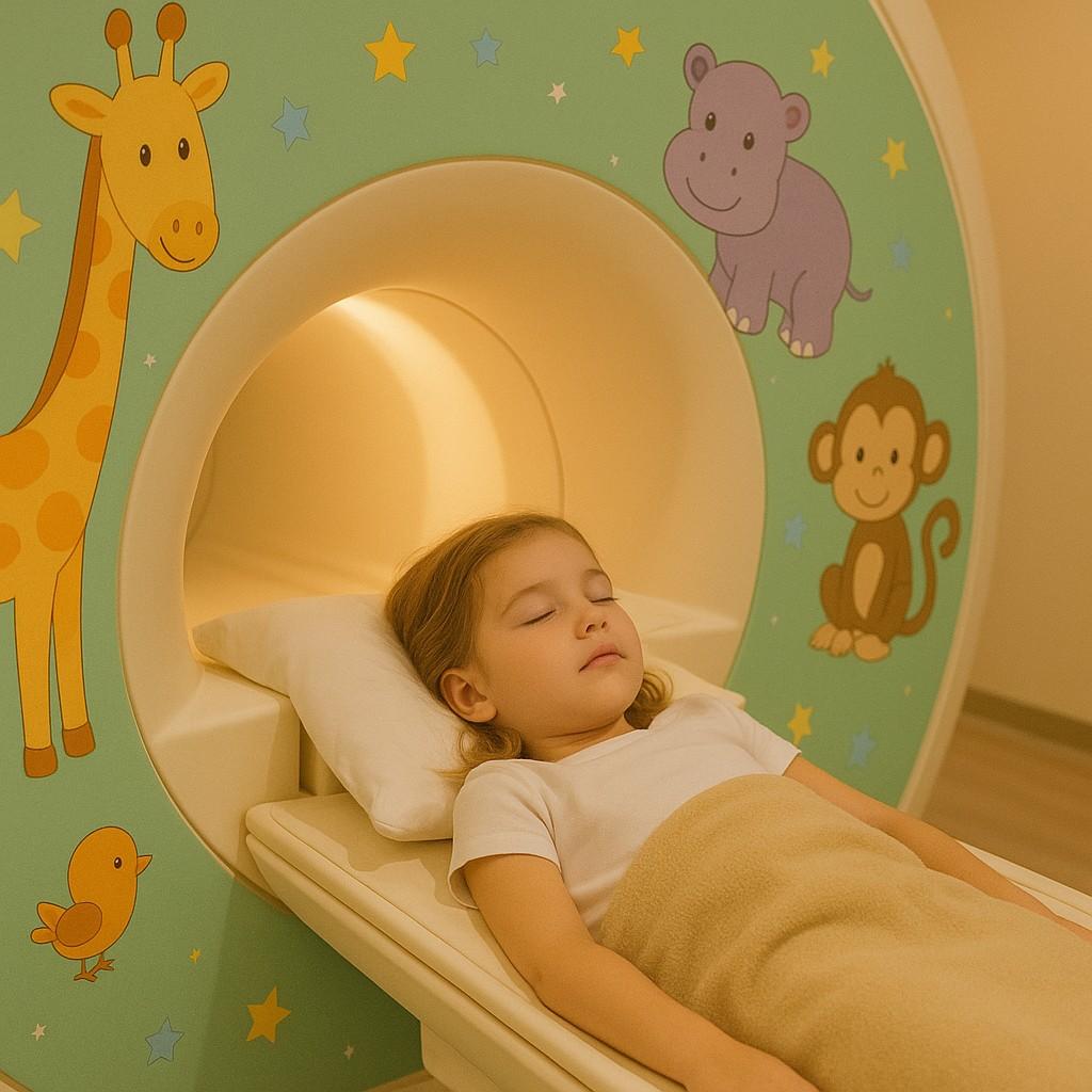 MRI Scan Beaumont TX with Playful Animal Decor