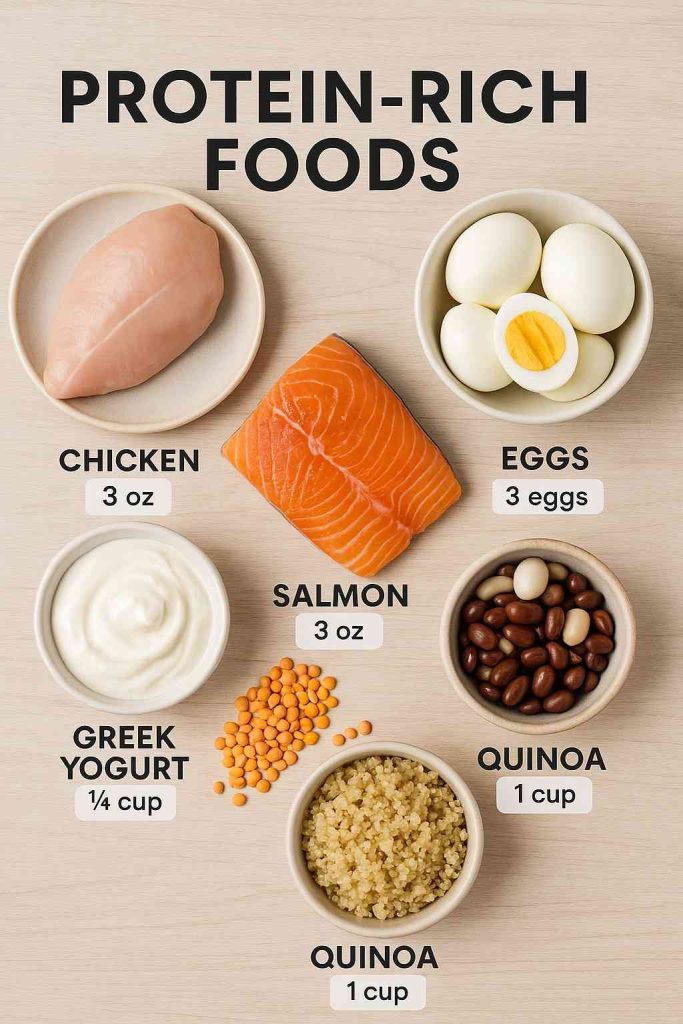 Protein rich foods