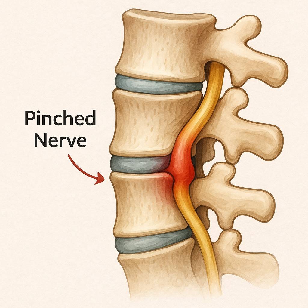 Pinched Nerve in Spine