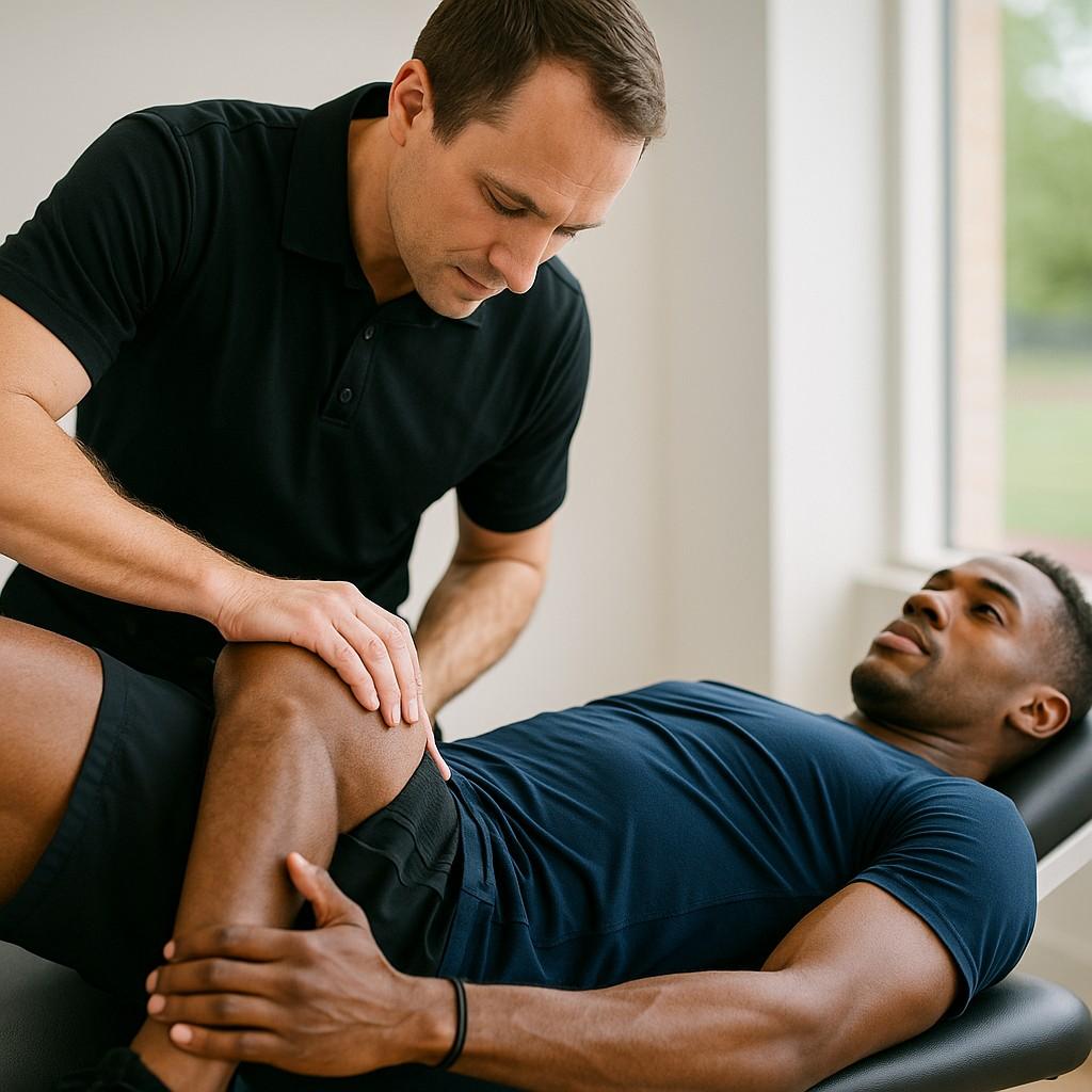 Photo of assessment or adjustment technique