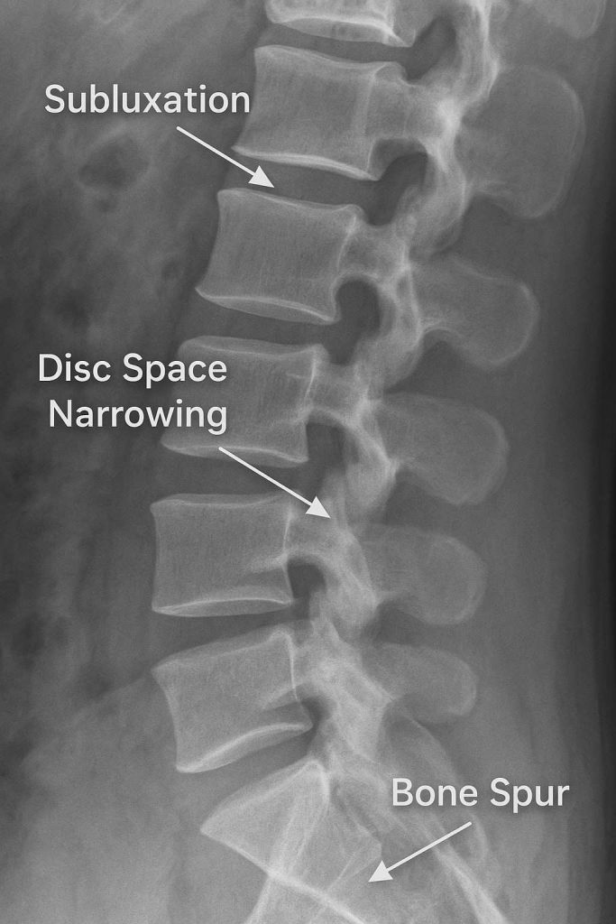 x rays in chiropractic care