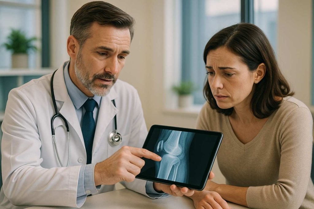 Consultation in a Modern Medical Office
