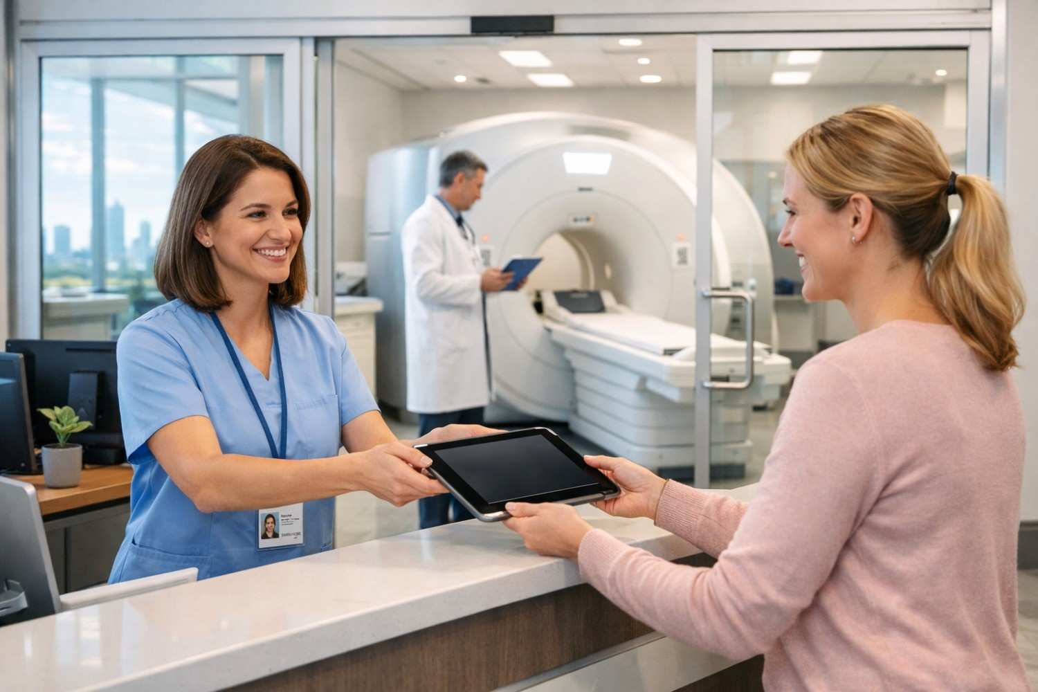 Fast check-in and on-site MRI imaging at the Houston auto-injury clinic